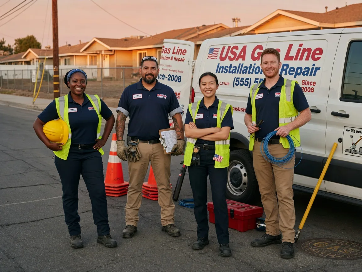 Gas Line Installation company in Wyoming, PA